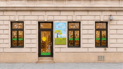 Außenansicht Kindergruppe Amina 1 – Baumgasse 50, 1030 Wien