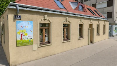 Außenansicht Kindergruppe Amina 3 – Baumgasse 55, 1030 Wien